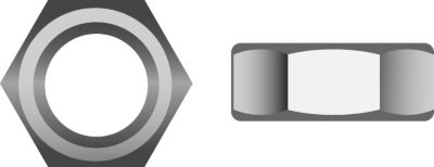 Seachoice RP-SC1314 Stainless Steel Hex Nut 1/2-13