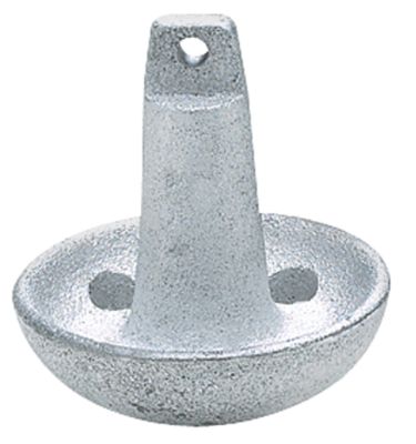 Seachoice 41280 Mushroom Anchor 8 lbs Aluminum Painted