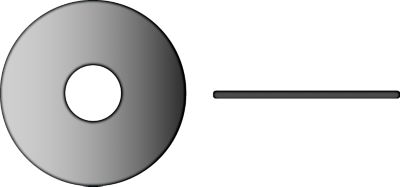 Seachoice RP-BP1430SC Seachoice Stainless Steel Fender Washer, 1/4"