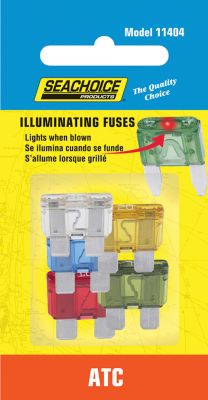 Seachoice SC11404 ATC Indicating Fuse Assortment 5-Pack Marine Automotive