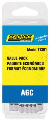 Seachoice SC11361 AGC Fuse Value Pack 25-Piece Assortment