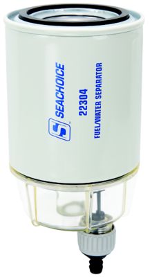 Seachoice C14570P Water Separating Fuel Filter with Clear Bowl 10 Micron