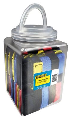 Seachoice 36361 Hook and Loop Cable Ties Bundling Straps 12 Inch 100 Pack