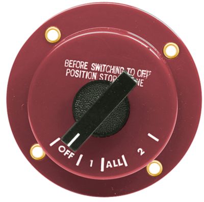 Seachoice 11591 4-Position Battery Selector Switch Without Lock