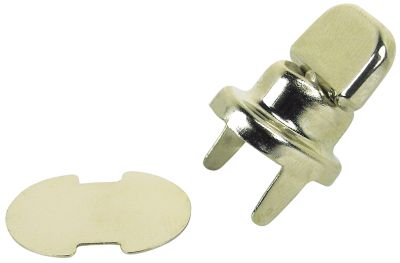 Seachoice RP-MP7253SC Seachoice Twist Studs With 2 Prong Base And Clinch Plate, Qty 2