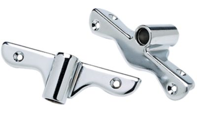 Seachoice 70421  Chrome Plated Zamak Oarlock Socket Set (Sold as Pair)