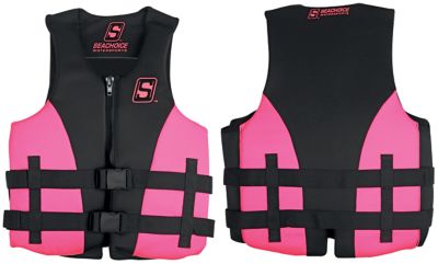 Seachoice 85118 Evoprene Multi-Sport Life Jacket 2XL Pink/Black USCG Level 70