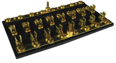 Seachoice 13451 Fuse and Terminal Block with Common Buss Bar