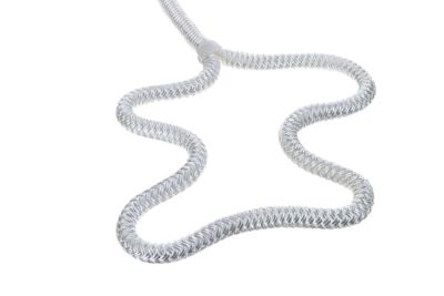 Seachoice 40121 Double-Braid Nylon Dock Line 1/2" x 20' White with Eye Splice