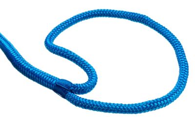 Seachoice 40301 Double-Braid Nylon Dock Line 3/8" x 15' with Eye Splice Blue