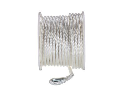 Seachoice 42131 Double-Braid Nylon Anchor Line 1/2" x 150' White