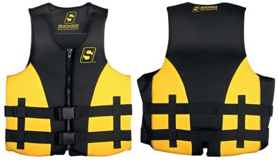 Seachoice 85128 Evoprene Multi-Sport Life Jacket 2XL USCG Level 70 Yellow/Black