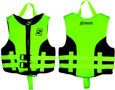 Seachoice 85141 Seachoice Evoprene Multi-Sport Life Jacket - Child - Green/Black, USCG Level 70