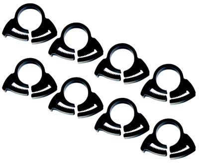 Seachoice 56380 Black Rubber Straight Roller 2-1/2 Inch