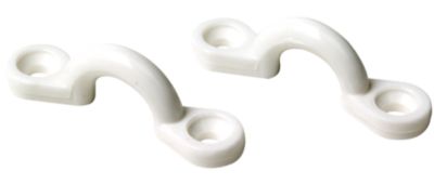 Seachoice 28871 White Nylon Eye Strap - 4 Pack