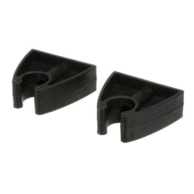 Seachoice 72051 Seachoice Rubber Organizing Storage Clip, Black, Set of 2, One size