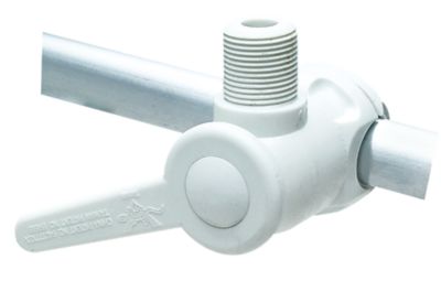 Seachoice 19561  Nylon Antenna Rail Mount - White