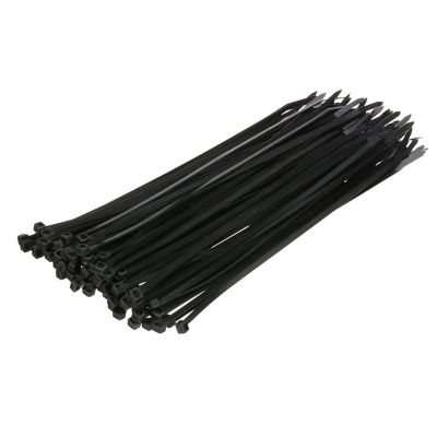 Seachoice 14151 UV Black Cable Ties 11 Inch 50 lb Tensile Strength 100 Pack