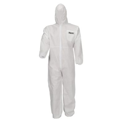 Seachoice 93131 SMS Breathable Disposable Paint Suit with Hood