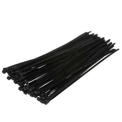 Seachoice 14211 UV Resistant Cable Ties 14 Inch 120 Lb Tensile Strength Black 100 Pack