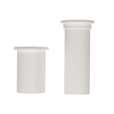 Seachoice 19131 Adjustable Splashwell Drain Tube 1-1/4 Inch White Plastic