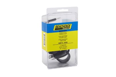 Seachoice 50-23261 Seachoice Stainless Steel Cable Clamps, 1 In., EPDM