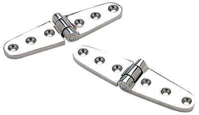 Seachoice 33811  Stainless Steel Strap Hinges (1 Pair Per Pack)