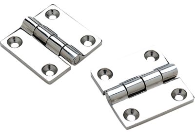 Seachoice 33911 Marine Butt Hinge 316 Stainless Steel 2" x 2" Pack of 2