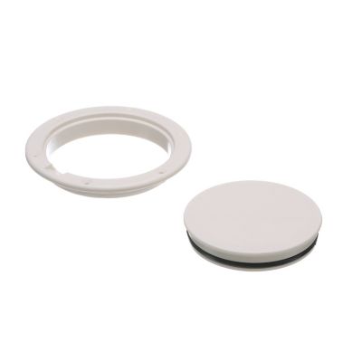 Seachoice 39501 White Pry-Up Deck Plate Watertight 6-1/2 Inch