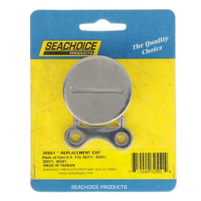 Seachoice 32551 Gas Fill Cap Cast Stainless Steel
