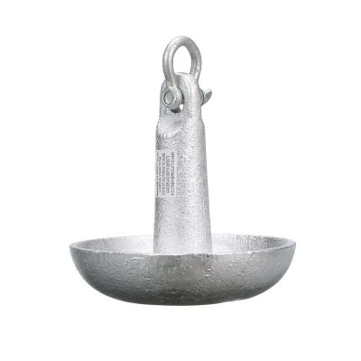 Seachoice 41300 Mushroom Anchor 10 lbs Cast Iron Aluminum-Painted