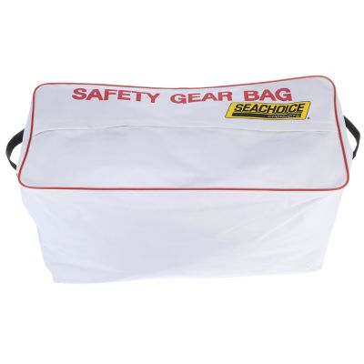 Seachoice 44980 Large-Capacity Marine Safety Gear Bag 26" x 12" x 17" White