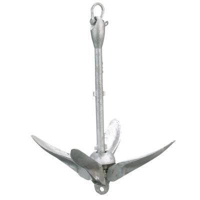 Seachoice 50-41020 Folding Grapnel Boat Anchor 7 Lbs Galvanized Iron