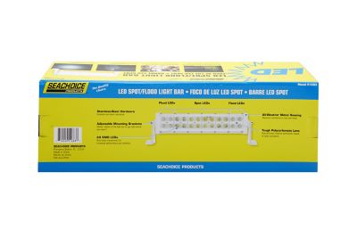 Seachoice UCL21CWSCH 24 LED Spot/Flood Light Bar 2717 Lumens White