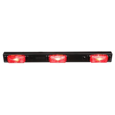 Seachoice MCL83RKSCH Waterproof LED Trailer Light Bar 3-Light Red 15.94 Inch