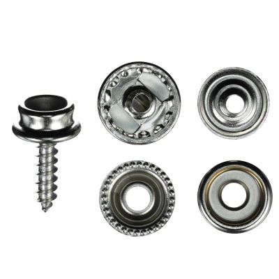 Seachoice RP-KP7261SC Seachoice 64-Piece Canvas Snap Kit With Tool, For Boat Covers and Canvas Covers