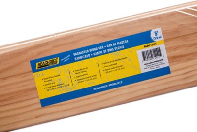 Seachoice 71151 5 Ft Wood Oar New Zealand Pine Blade 19-11/16 x 4-5/16 In