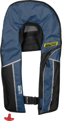 Seachoice 1214MA-BLUE Type V Inflatable PFD Life Jacket Adult Universal Blue