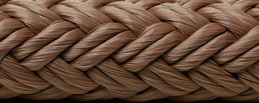 Seachoice 39961 Seachoice Double-Braid Nylon Dock Line w/ Eye Splice, Pre-Shrunk, Heat Stabilized, 1/2 In. X 20 Ft., Burgundy