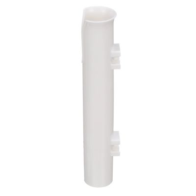 Seachoice 89421 Side Mount Rod Holder White PVC Single