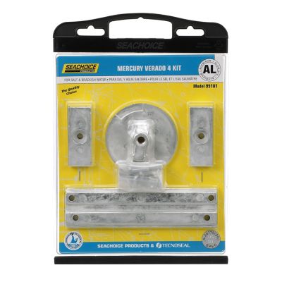 Seachoice 50-95101 Aluminum Anode Kit for Mercury Verado 4-Cylinder Outboards