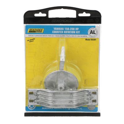 Seachoice 50-95201 Aluminum Anode Kit for Yamaha 150-200HP Counter Rotating Outboards