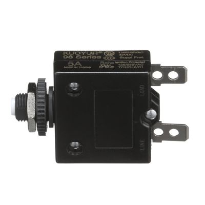 Seachoice 13091 Thermal Circuit Breaker Push to Reset 5 Amp