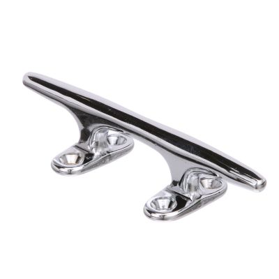 Seachoice 30321 Hollow Base Yacht Cleat 8 Inch Chrome Plated Brass