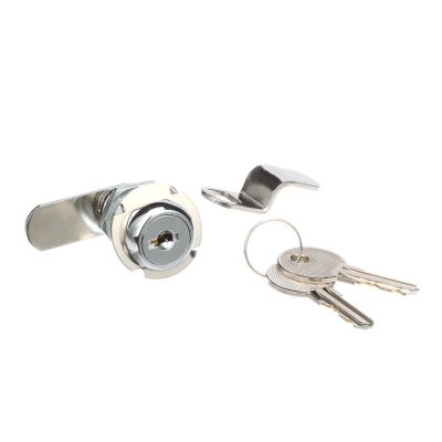 Seachoice 37241 Chrome-Plated Steel Cam Lock with 2 Keys 1-1/8 Inch