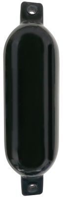 Seachoice DE74236S Twin Eye Smooth Boat Fender Black 6.5" x 23"