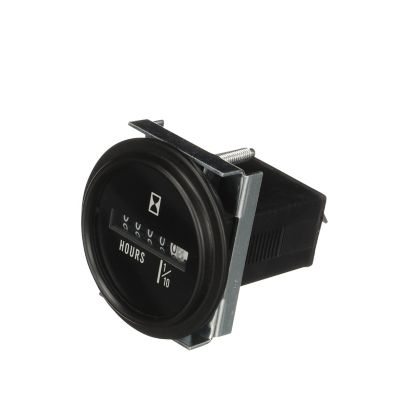 Seachoice 15311 Hourmeter Gauge 2 Inch Round Black Bezel Marine