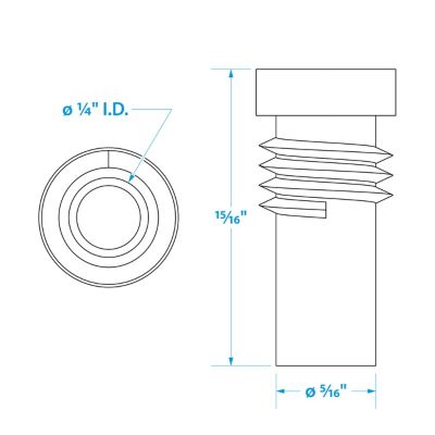 Seachoice 19841 UG176 Adapter for PL259 to RG59U Coaxial Cable
