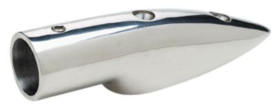 Seachoice 38471 Stainless Steel Rail End Fitting 5.5 Degree for 7/8" OD Tubing