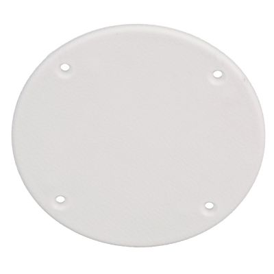 Seachoice 50-39601 Marine Inspection Cover Plate Arctic White 4 Inch